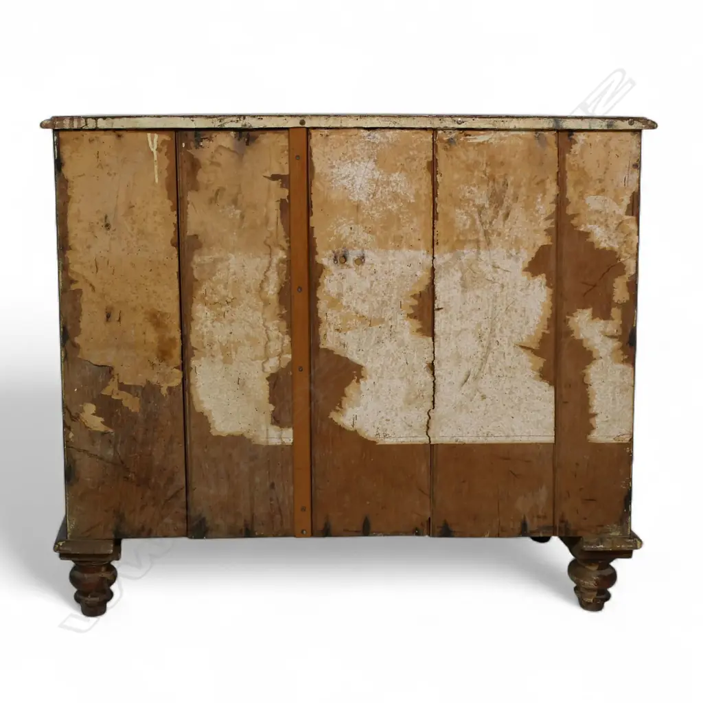 A New Zealand c.1860 kauri chest of drawers, Image 1++